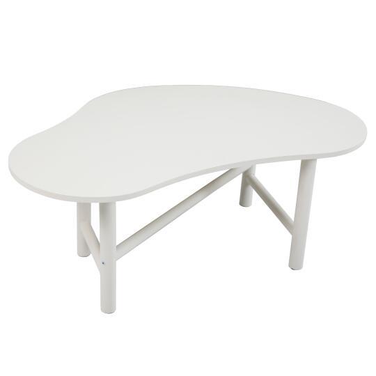 Table basse design forme organique 100x60 cm | Oviala