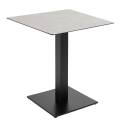 Table à manger 70 x 70 cm en HPL avec revêtement mélaminé