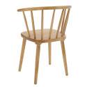 Lot de 2 chaises en bois d'orme