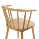 Lot de 2 chaises en bois d'orme