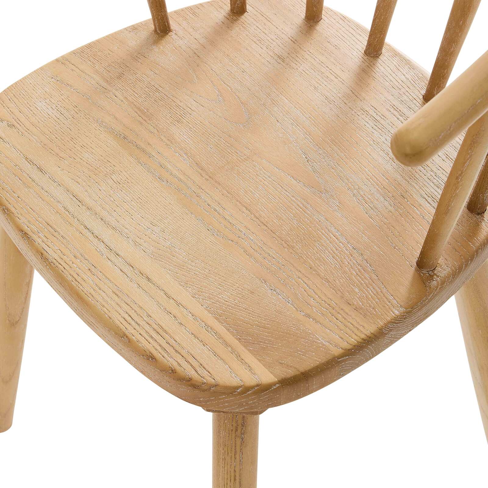 Lot de 2 chaises en bois d'orme