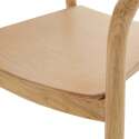 Lot de 2 chaises en bois d'orme naturel