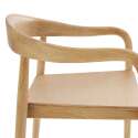 Lot de 2 chaises en bois d'orme naturel
