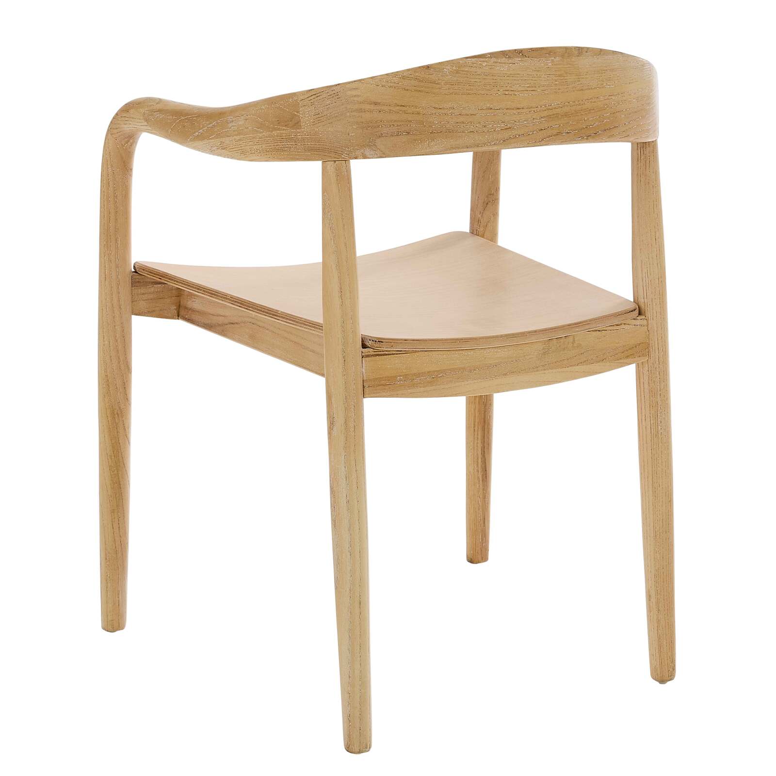 Lot de 2 chaises en bois d'orme naturel