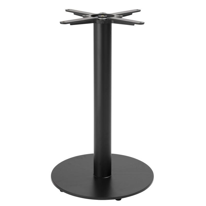 Table ronde Ø60 cm en aggloméré avec revêtement mélaminé