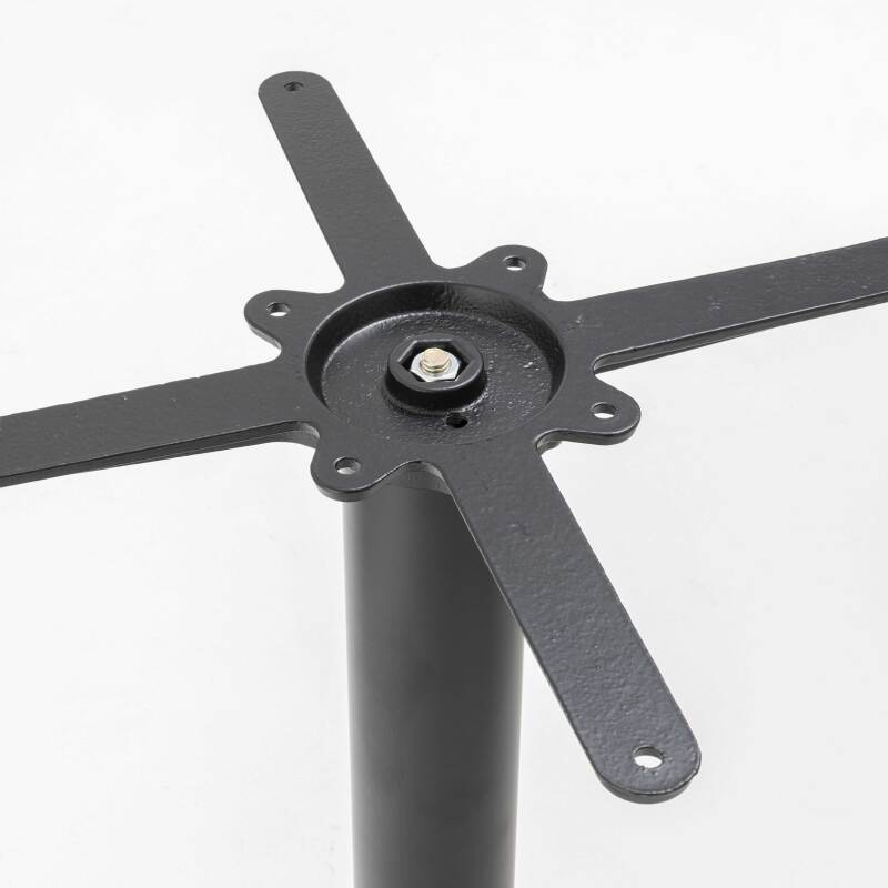 Table ronde Ø60 cm en aggloméré avec revêtement mélaminé