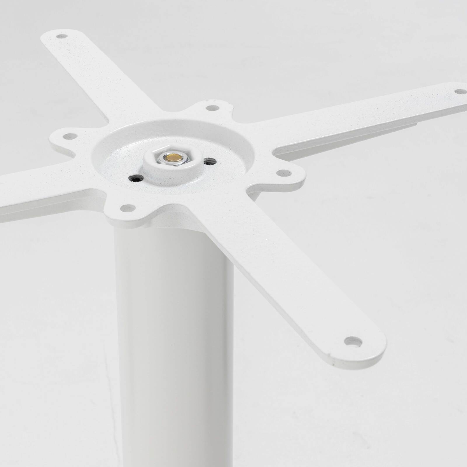 Table ronde Ø60 cm en aggloméré avec revêtement mélaminé