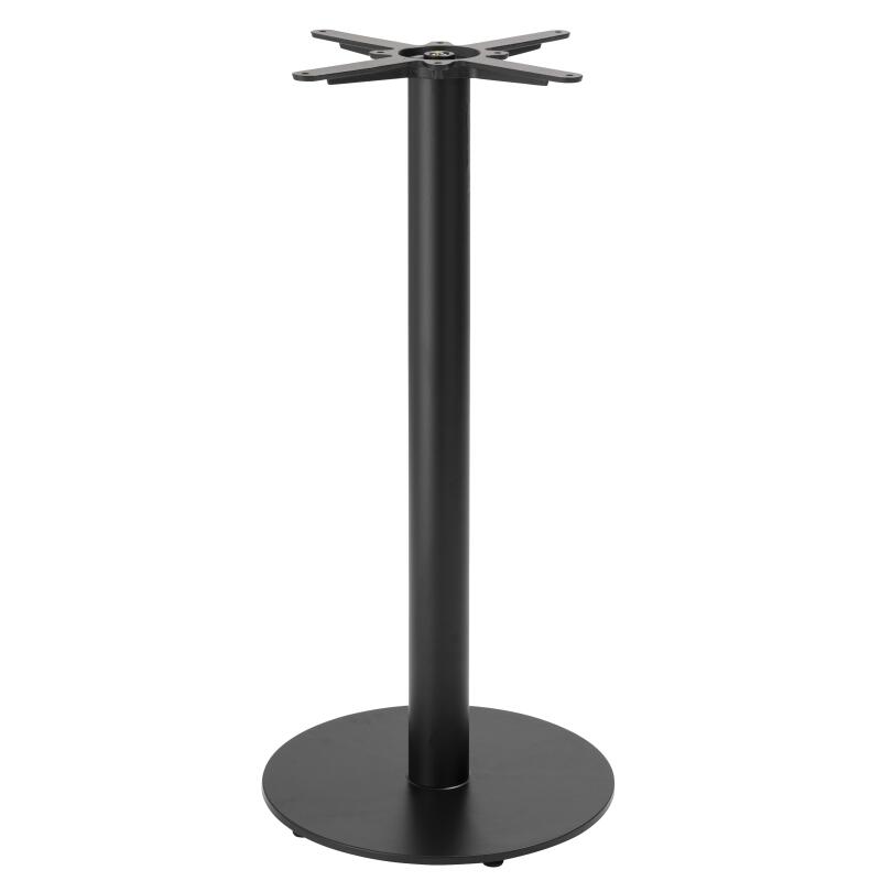 Table haute 60 x 60 cm en aggloméré avec revêtement mélaminé