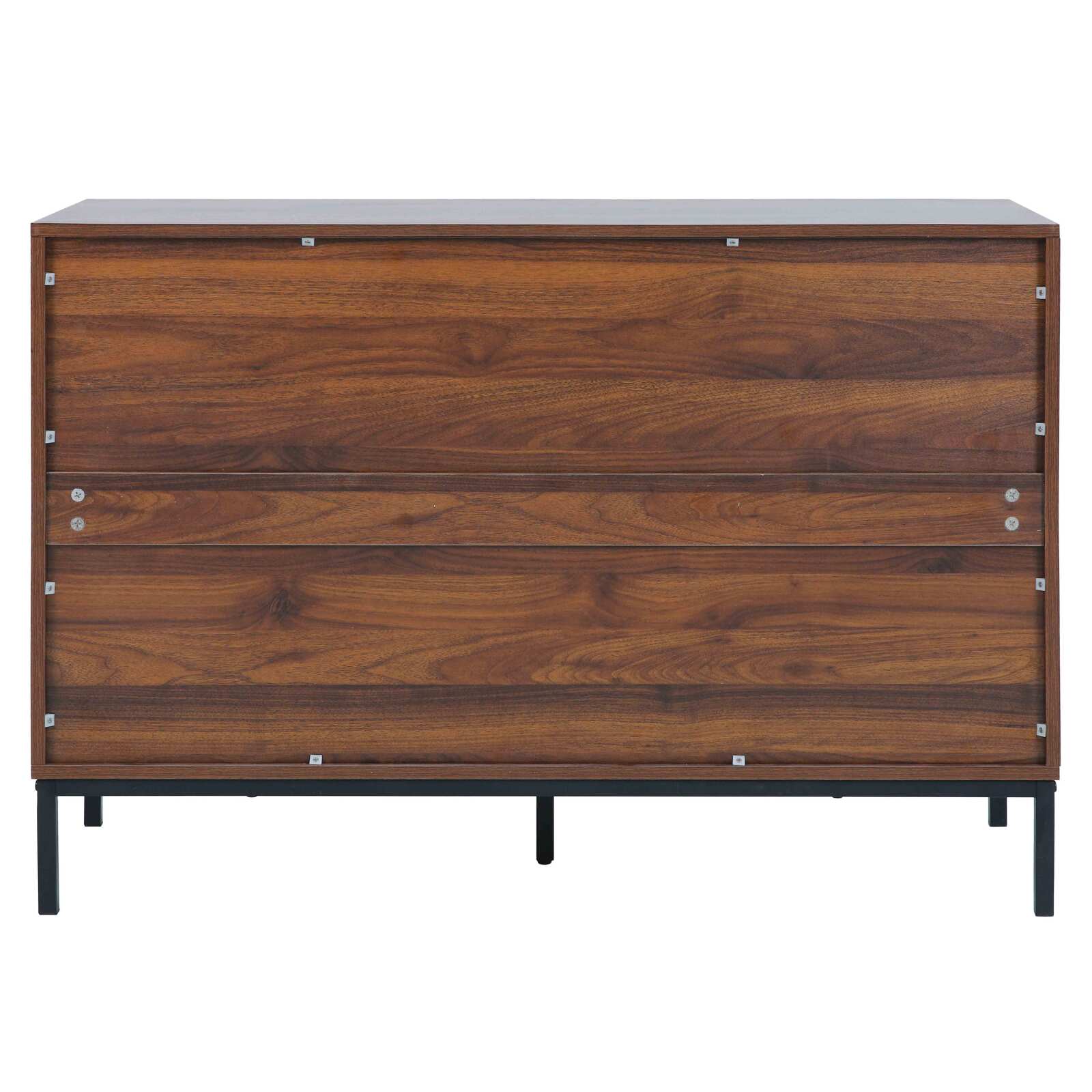 Commode à 6 tiroirs en MDF décor mélaminé 112 cm