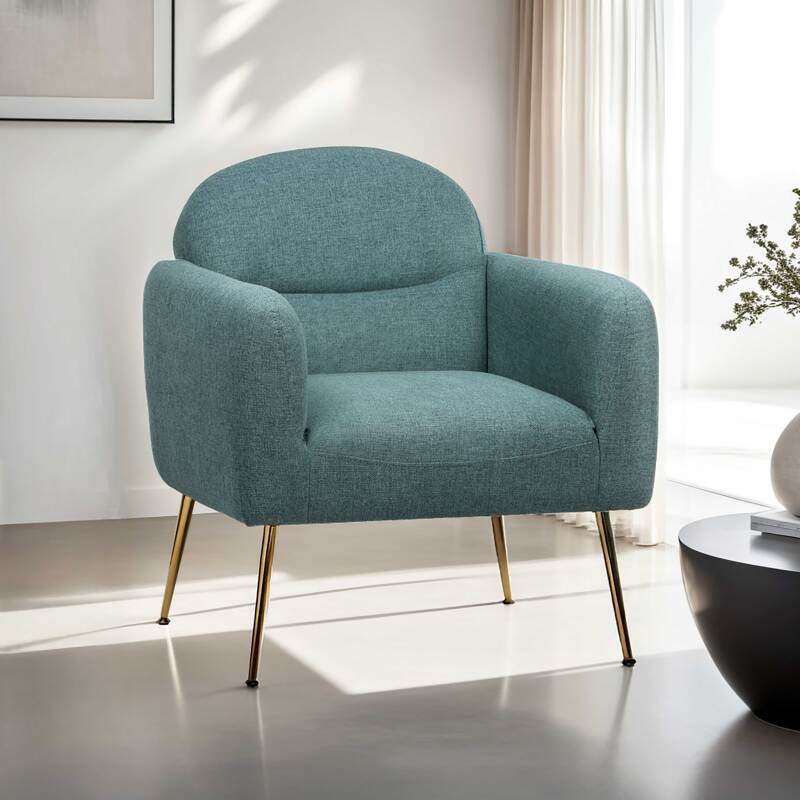 Fauteuil relax en acier et tissu