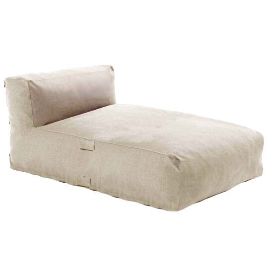 Méridienne pour salon de jardin modulable