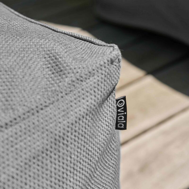 Salon de jardin modulable avec 1 chauffeuse, 1 fauteuil d'angle et 1 méridienne 