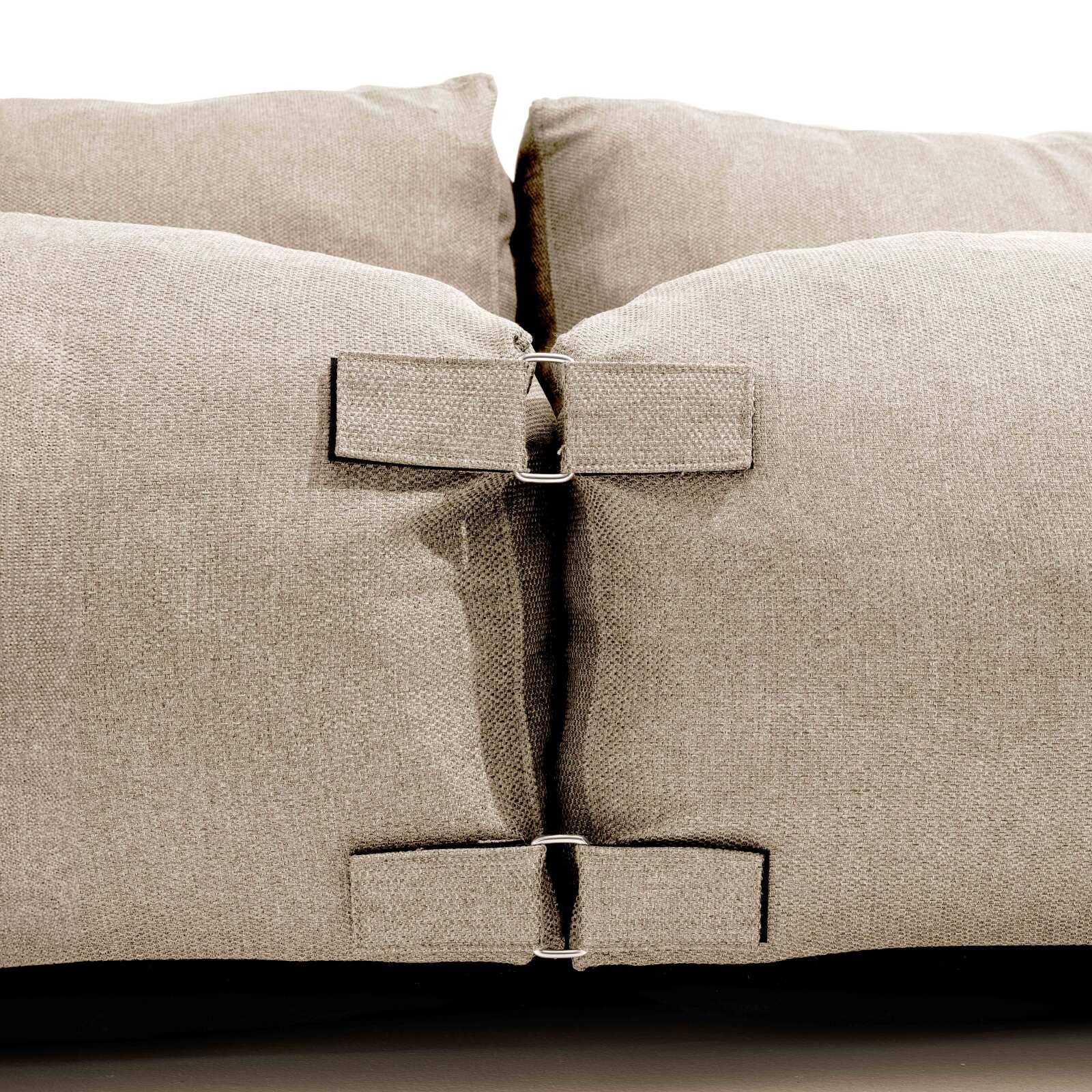 Salon de jardin modulable 2 chauffeuses 