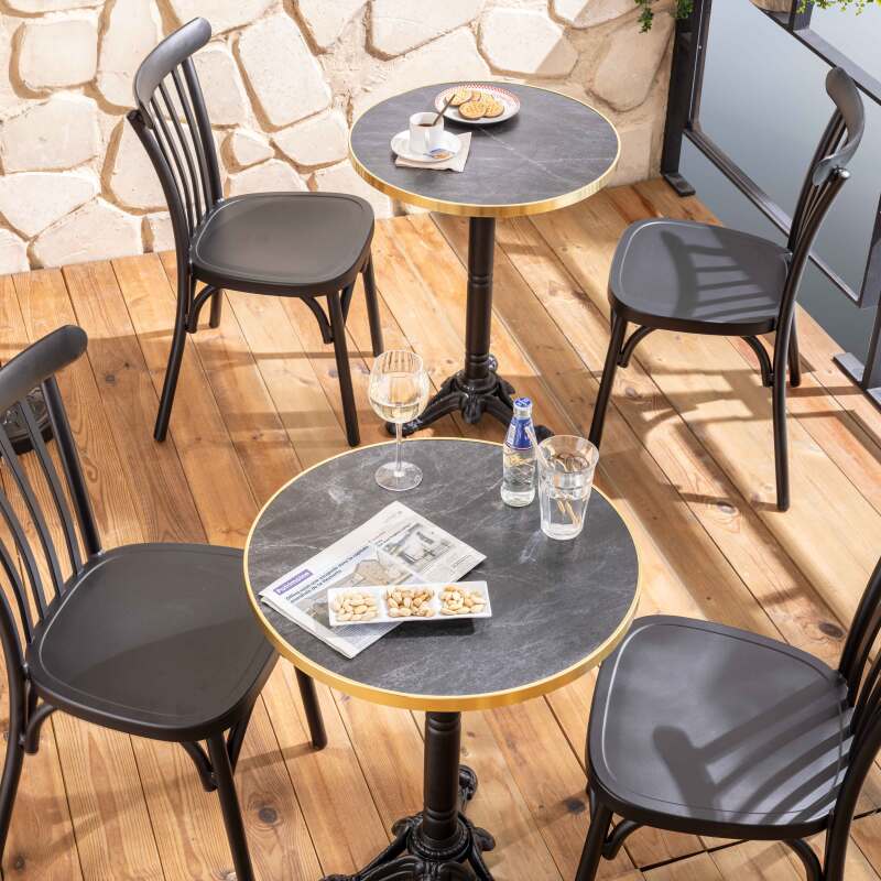 Chaise de jardin en aluminium (2/7)