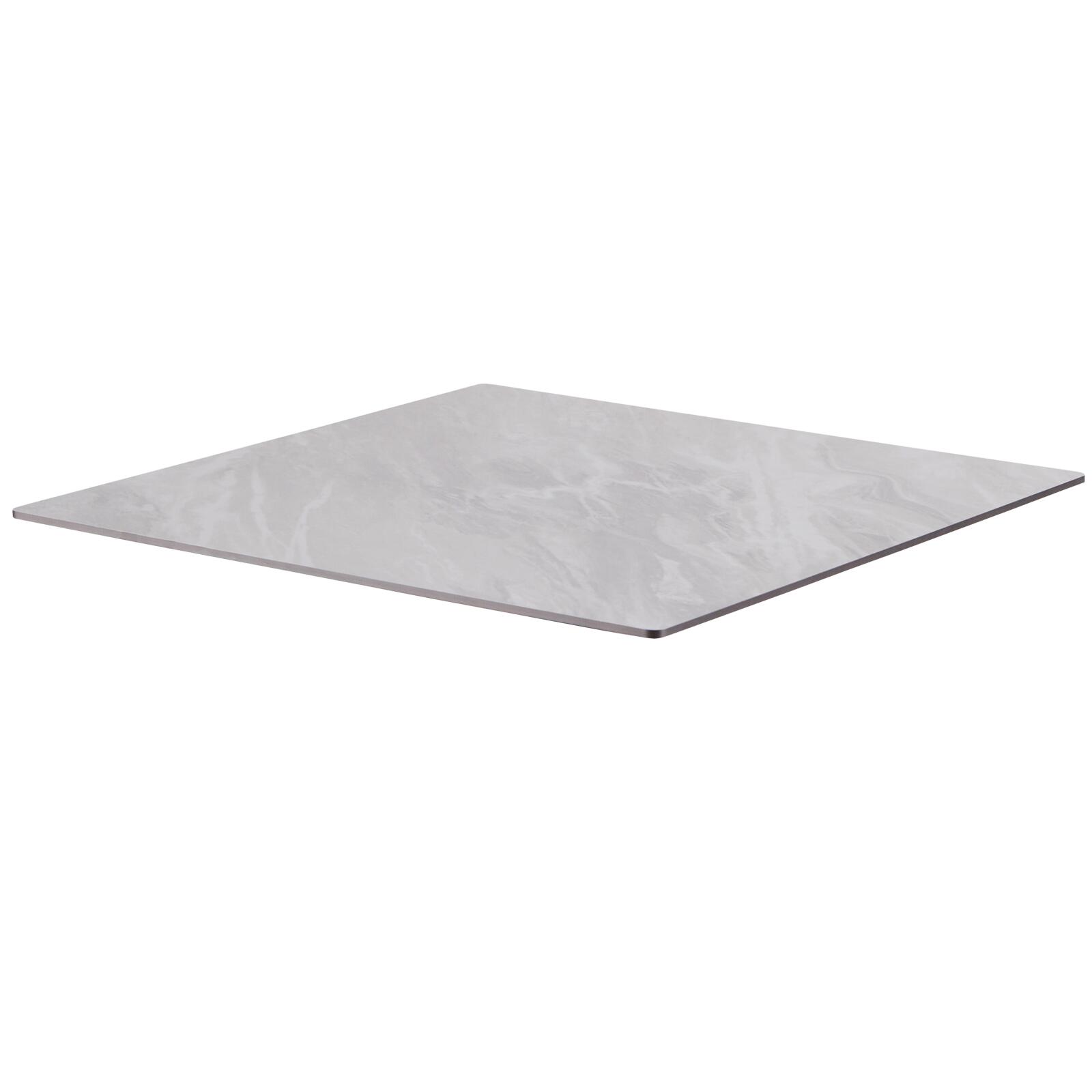 Plateau de table carré 70 x 70 cm en HPL