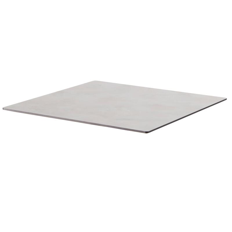 Plateau de table carré 70 x 70 cm en HPL