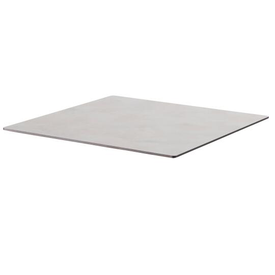 Plateau de table carré 70 x 70 cm en HPL