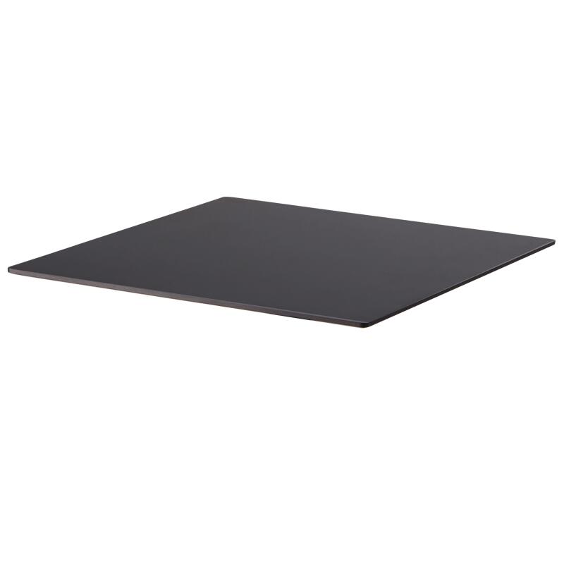Plateau de table carré 60 x 60 cm en HPL