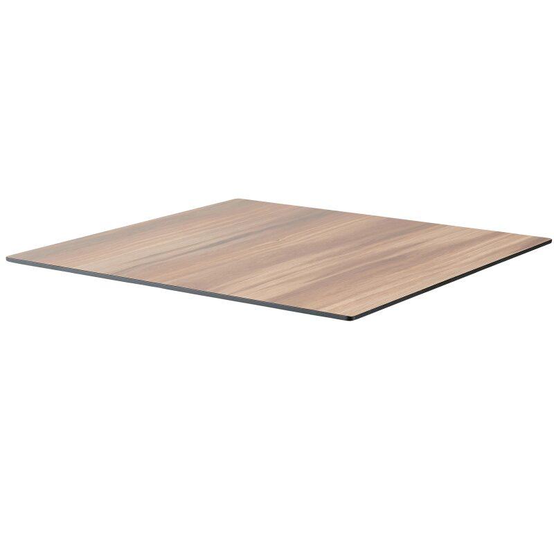 Plateau de table carré 60 x 60 cm en HPL