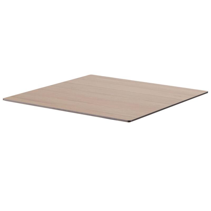 Plateau de table carré 60 x 60 cm en HPL