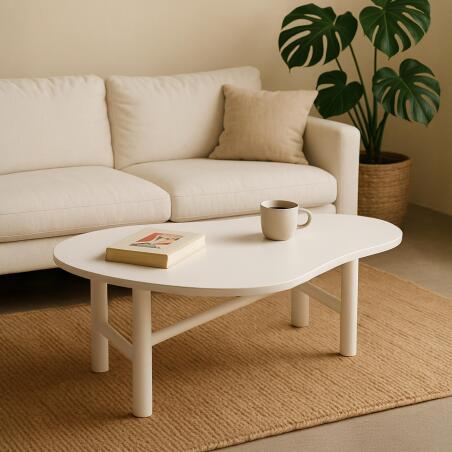 Table basse en MDF décor mélaminé