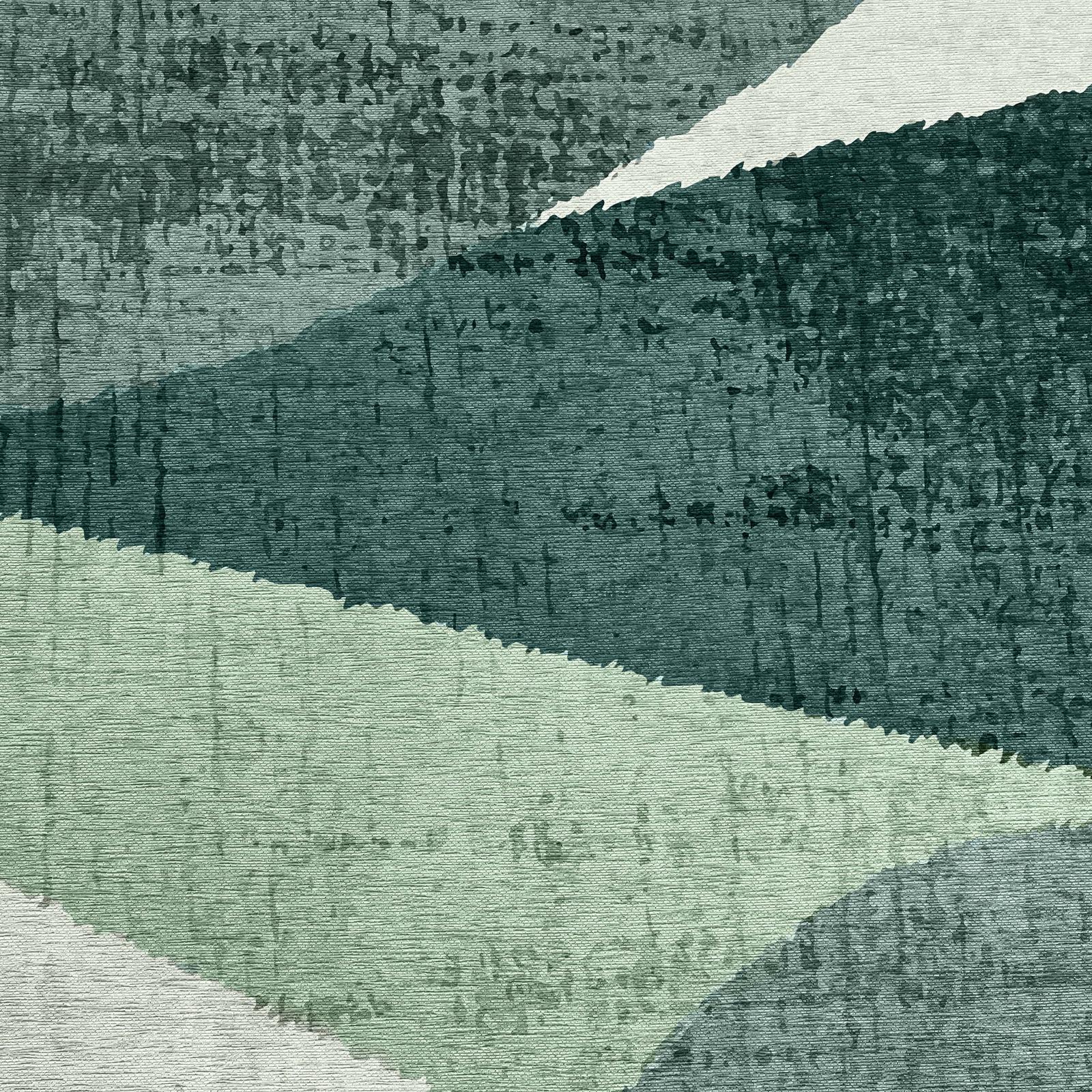 Tapis chenille rectangulaire en polyester à poils courts 