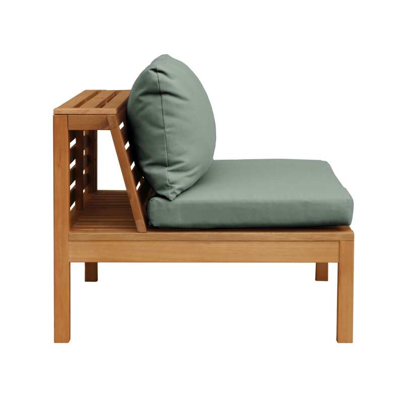 Salon de jardin 8 places avec table en bois d'eucalyptus FSC®