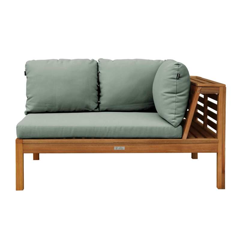 Salon de jardin 8 places avec table en bois d'eucalyptus FSC®