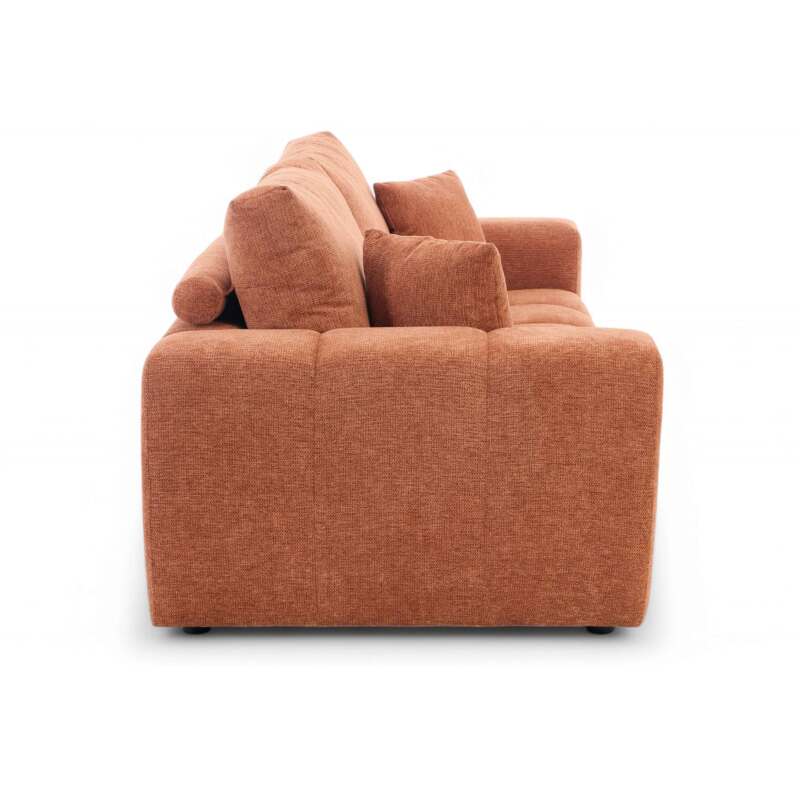 Canapé droit en polyester 3 places