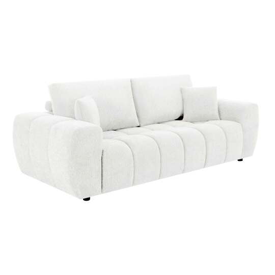 Canapé droit en polyester 3 places