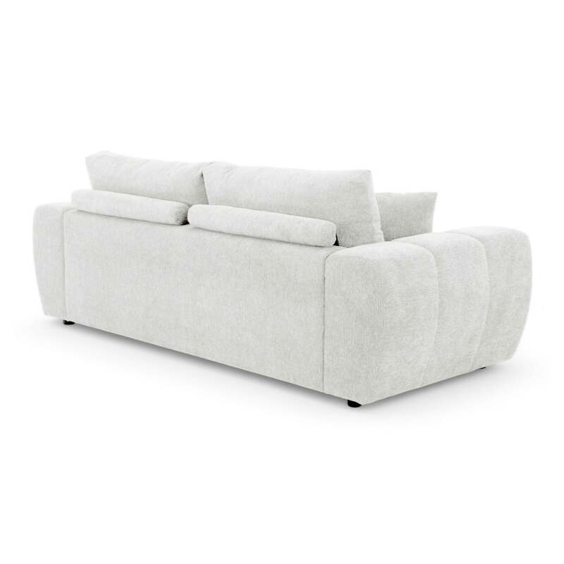 Canapé droit en polyester 3 places