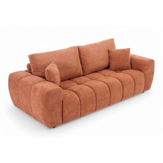 Canapé droit en polyester 3 places