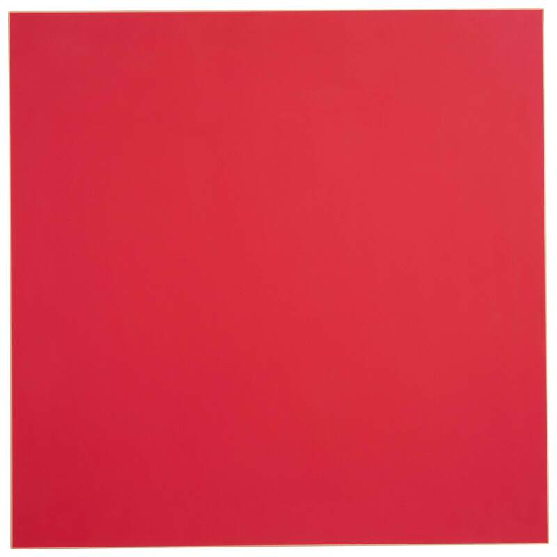 Plateau de table carré 60 x 60 cm en mélaminé avec bords en PVC (2/6)