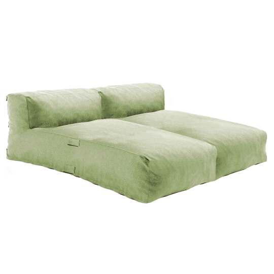 Salon de jardin modulable avec 2 méridiennes