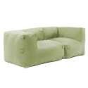 Salon de jardin modulable avec 2 fauteuils d'angles