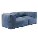 Salon de jardin modulable avec 2 fauteuils d'angles