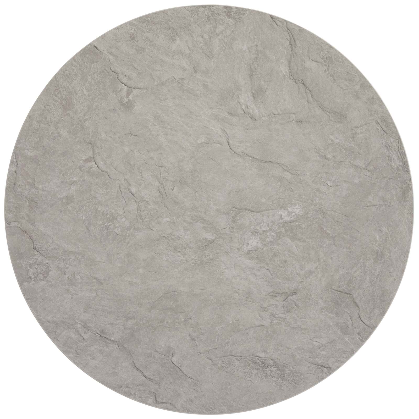 Table haute ronde Ø60 cm en aggloméré avec revêtement mélaminé