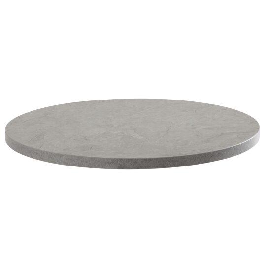 Plateau de table rond en aggloméré avec revêtement mélaminé ⌀60 cm