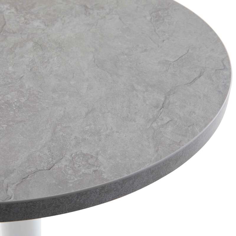 Plateau de table rond en aggloméré avec revêtement mélaminé ⌀60 cm (2/4)