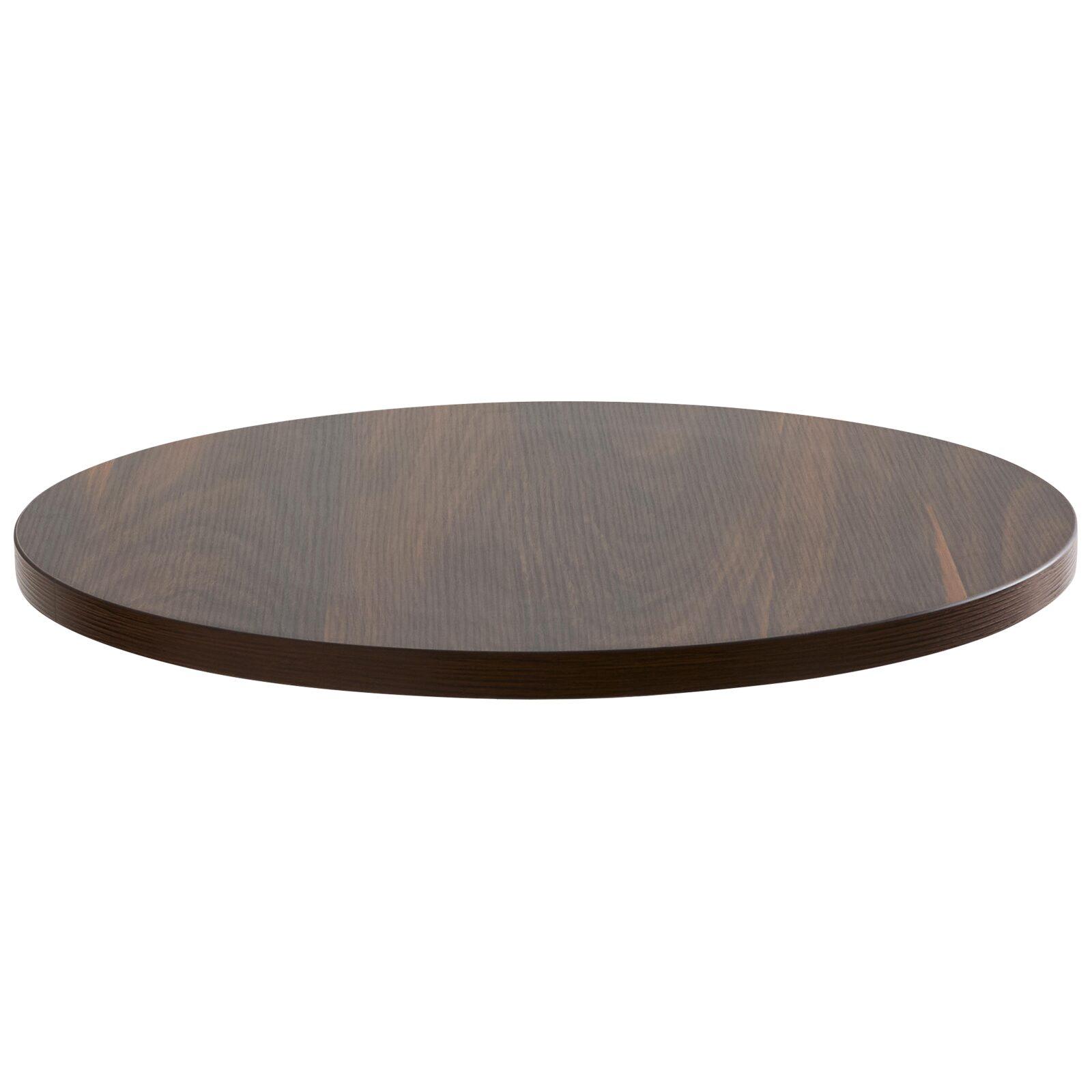 Plateau de table rond en aggloméré avec revêtement mélaminé ⌀60 cm