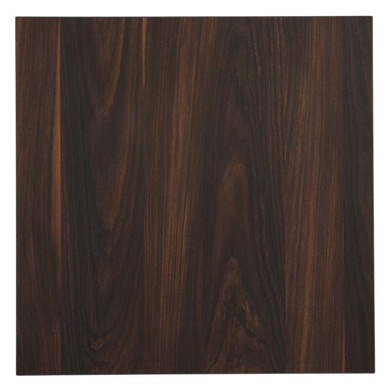 Plateau de table carré en aggloméré avec revêtement mélaminé 60 x 60 cm (3/6)