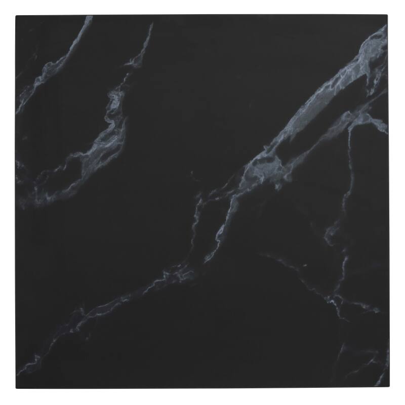 Plateau de table carré en aggloméré avec revêtement mélaminé 60 x 60 cm (2/6)