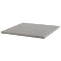 Plateau de table carré en aggloméré avec revêtement mélaminé 60 x 60 cm