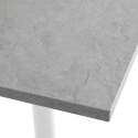 Plateau de table carré en aggloméré avec revêtement mélaminé 60 x 60 cm