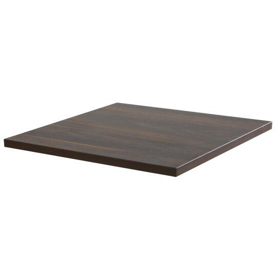 Plateau de table carré en aggloméré avec revêtement mélaminé 60 x 60 cm | Oviala