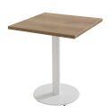Plateau de table carré en aggloméré avec revêtement mélaminé 60 x 60 cm