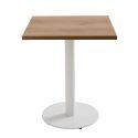Plateau de table carré en aggloméré avec revêtement mélaminé 60 x 60 cm