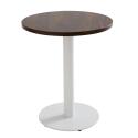 Table ronde Ø60 cm en aggloméré avec revêtement mélaminé