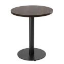 Table ronde Ø60 cm en aggloméré avec revêtement mélaminé