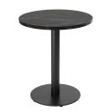 Table ronde Ø60 cm en aggloméré avec revêtement mélaminé